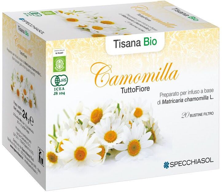 Specchiasol Tisana Camomilla Bio 20 Bustine