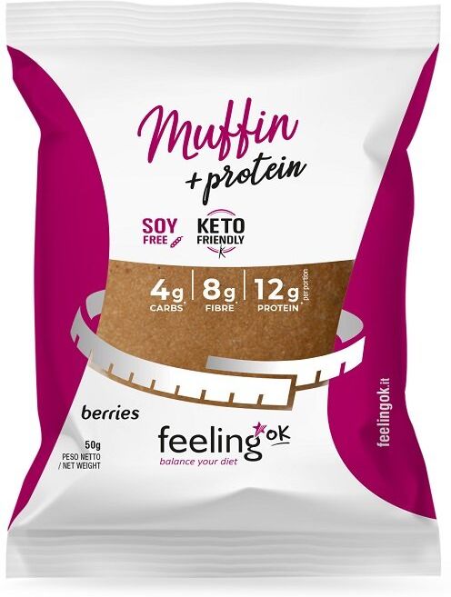 Feeling Ok Muffin Gusto Frutti Di Bosco 50g