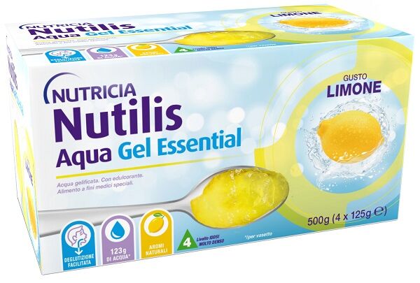 Nutricia Nutilis Aqua Gel Essential Limone 4x125g