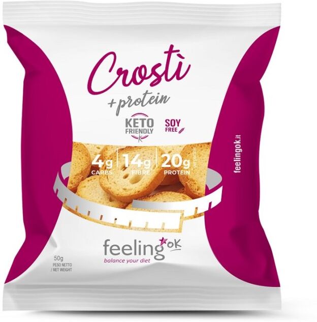 Feeling Ok Crostì Crostino Gusto Formaggio 50g