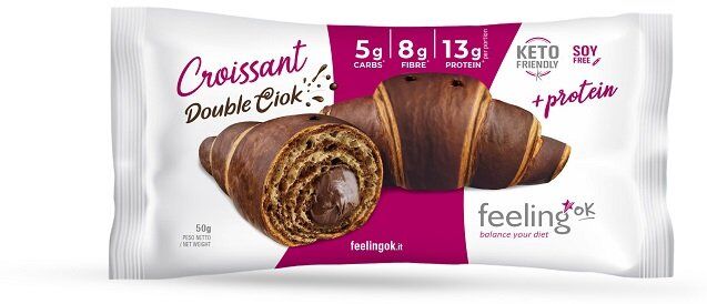 Feeling Ok Croissant Gusto Doppio Cioccolato 50g