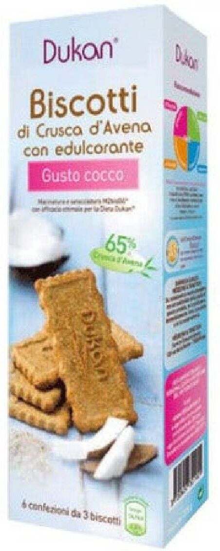 Dukan Expert Biscotto Crusca Avena E Cocco 225g