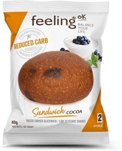 Feeling Ok Sandwich Optimize Gusto Cacao 40g