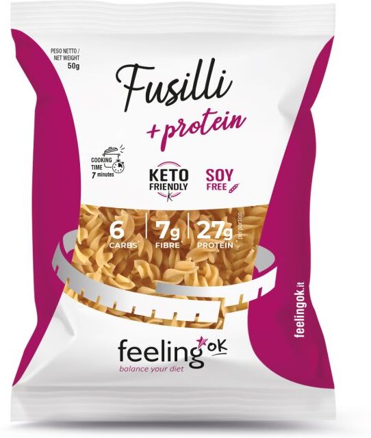 Feeling Ok Fusilli Pasta Monoporzione 50g