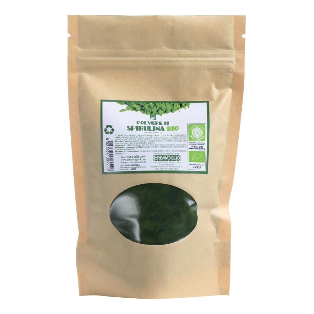 ERBAVOGLIO SPIRULINA POLVERE BIO 200G