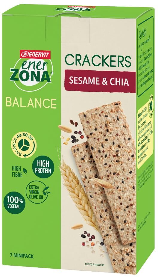 Enervit ENERZONA Cracker Ses&amp;Chia7x25g