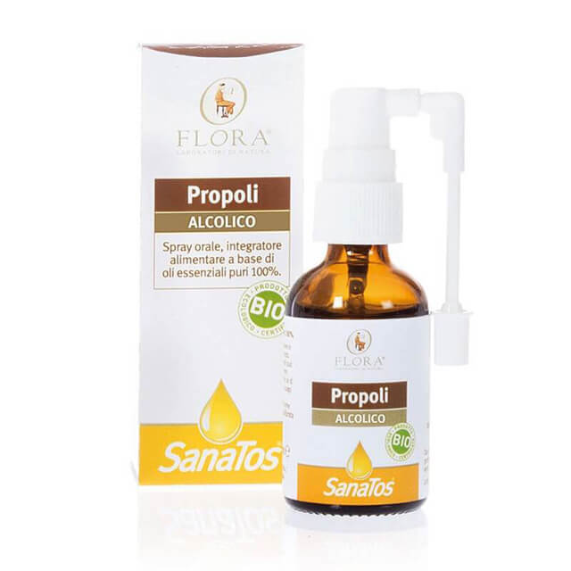 Flora Propoli spray orale - bio - 30ml (alcolico)
