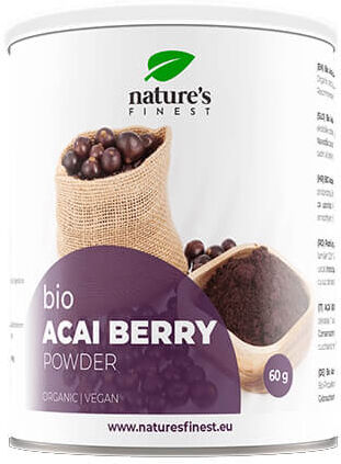 Natures Finest - Nutrisslim Acai in polvere - bio - 60g