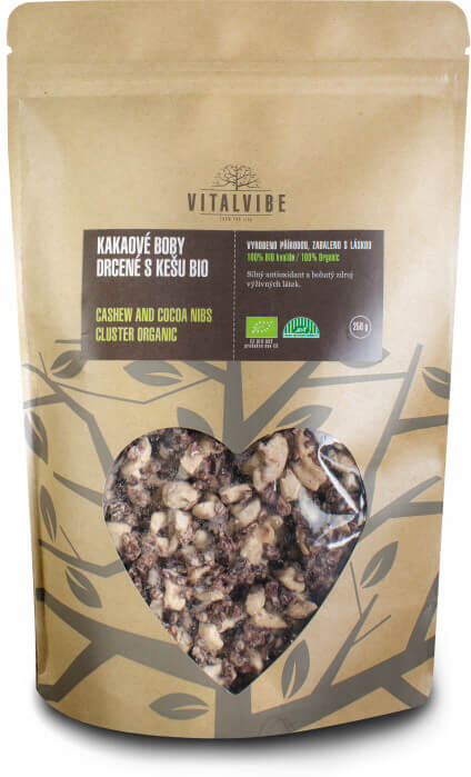 Vitalvibe Granella anacardi cacao - bio - 250g