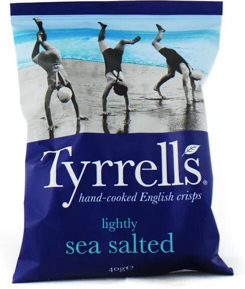 Tyrrell's Patatine Lightly Sea Salted Gr 40