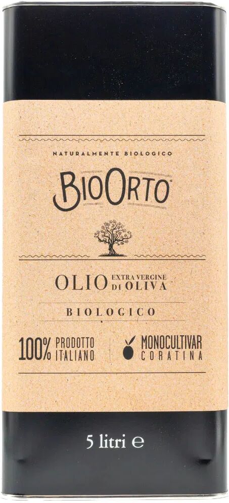 Olio Extra Vergine Coratina Bio Orto Latta 5 litri