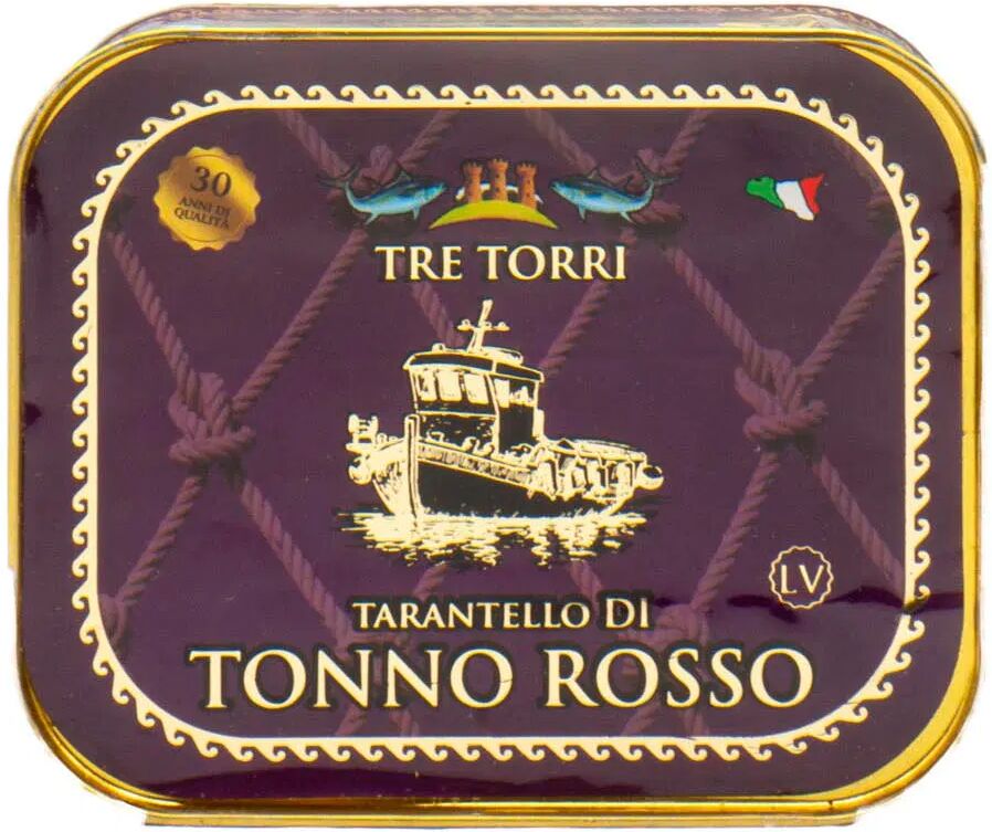 Conservificio Ittico Tre Torri 3 Torri Tarantello Tonno Rosso  Gr 330