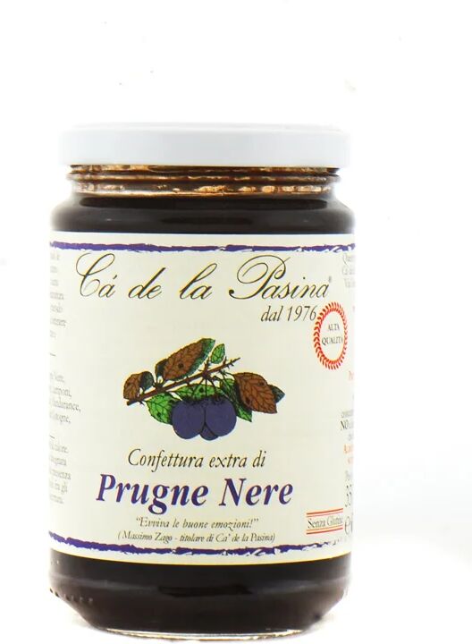 Ca' De La Pasina Confettura Di Prugne Nere 350 Gr