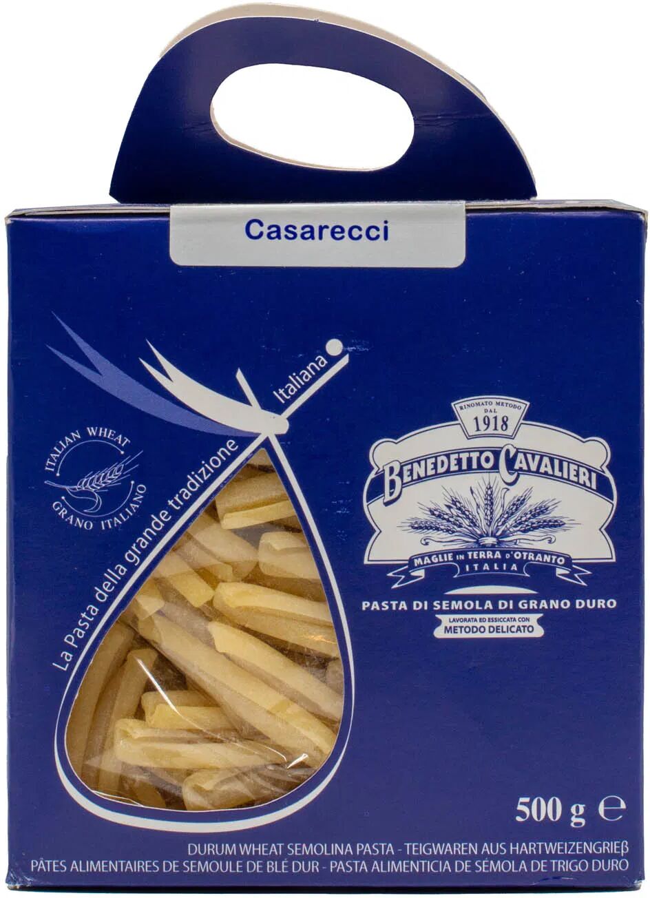 Pasta Benedetto Cavalieri Casarecci Gr 500