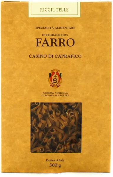 Casino Di Caprafico Pasta Di Farro Caprafico Ricciutelle Gr 500