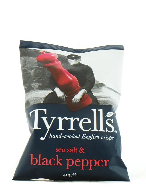 Tyrrell's Patatine Sea Salt & Black Pepper Gr 150