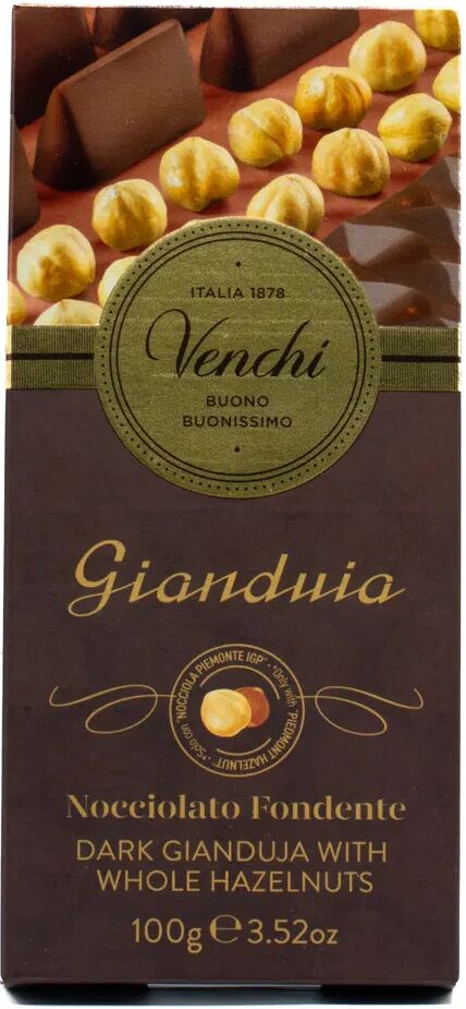 Venchi Tavoletta Nocciolato Gianduia Fondente gr 100