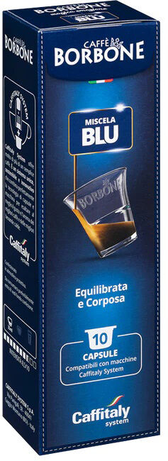 Caffitaly Caffè Borbone miscela Blu confezione 10 capsule