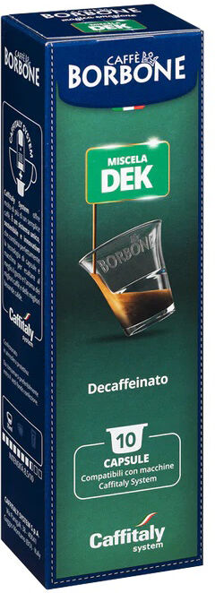 Caffitaly Caffè Borbone miscela Dek confezione 10 capsule