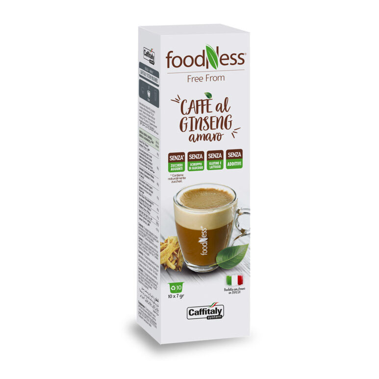 Caffitaly Ginseng amaro Foodness confezione 10 capsule