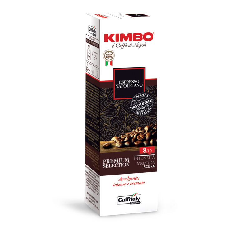 Caffitaly Caffè Kimbo Espresso Napoletano confezione 10 capsule