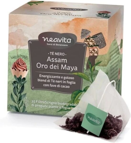 neavita Te e tisane FiltroScrigno Assam Oro di Maya