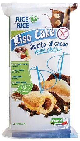 PROBIOS Rice&Rice Riso Cake Al Cacao Biologico 180 g