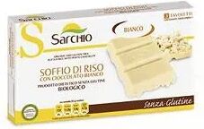 Sarchio Soffio Di Riso Con Cioccolato Bianco Biologico Senza Glutine 75 g