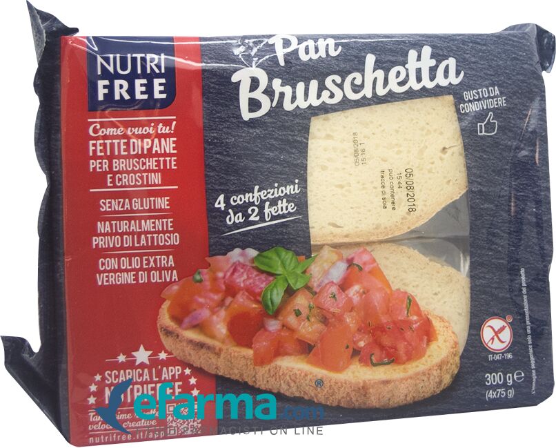 NUTRIFREE Nutri Free Pan Bruschetta Pizza Biologico Senza Glutine 300 g