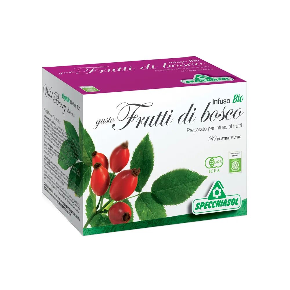 Specchiasol Infuso Bio Gusto Frutti Di Bosco 20 Filtri