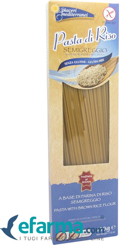 Piaceri Mediterranei Pasta Di Riso Spaghetti Senza Glutine 500 g