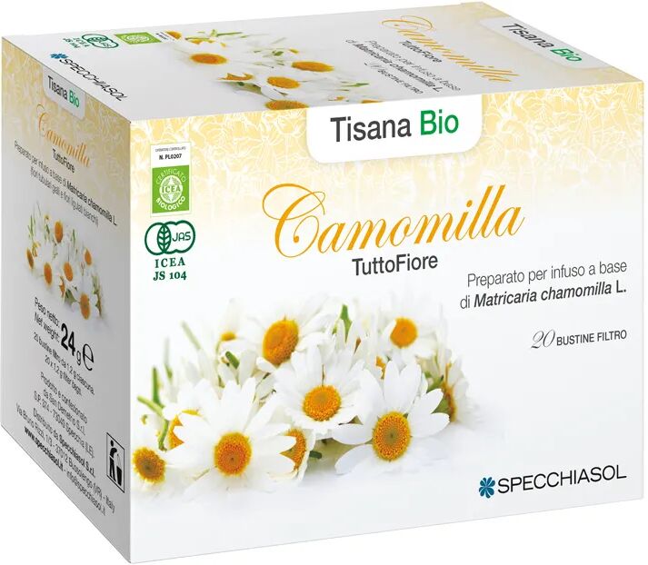 Specchiasol Camomilla TuttoFiore Tisana Rilassante 20 Filtri