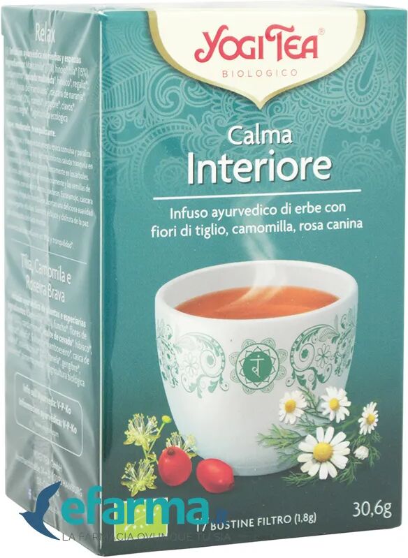 Fior Di Loto Yogi Tea Infuso Ayurvedico Calma Interiore 17 Filtri