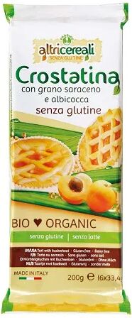 PROBIOS AltriCereali Crostatina Con Grano Saraceno E Albicocca Senza Glutine 200 g