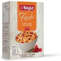 BiAglut Fiocchi di Riso Mais e Frutti Rossi 300 g