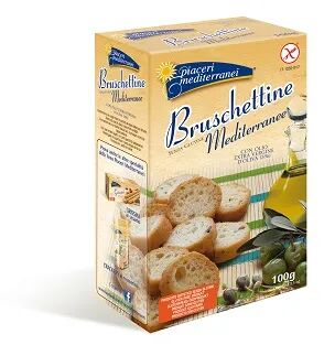 Piaceri Mediterranei Bruschettine Mediterranee Senza Glutine 100 g