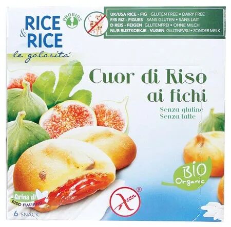 PROBIOS Rice&Rice Cuor Di Riso Ai Fichi Senza Glutine 6x33 g