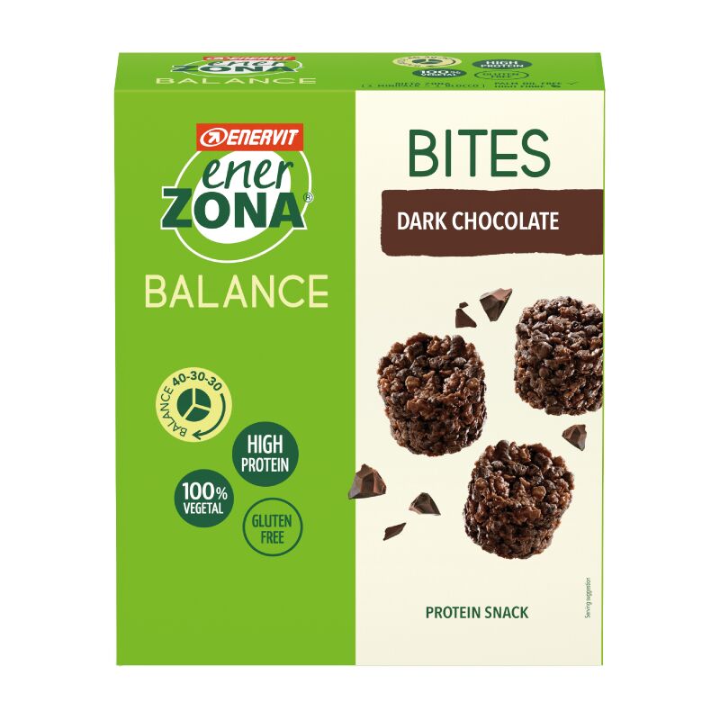 Enerzona Balance Bites Dark Chocolate Snack 5 minipack da 24 g