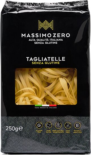 Massimo Zero Tagliatelle all'Uovo Pasta Senza Glutine 250 g