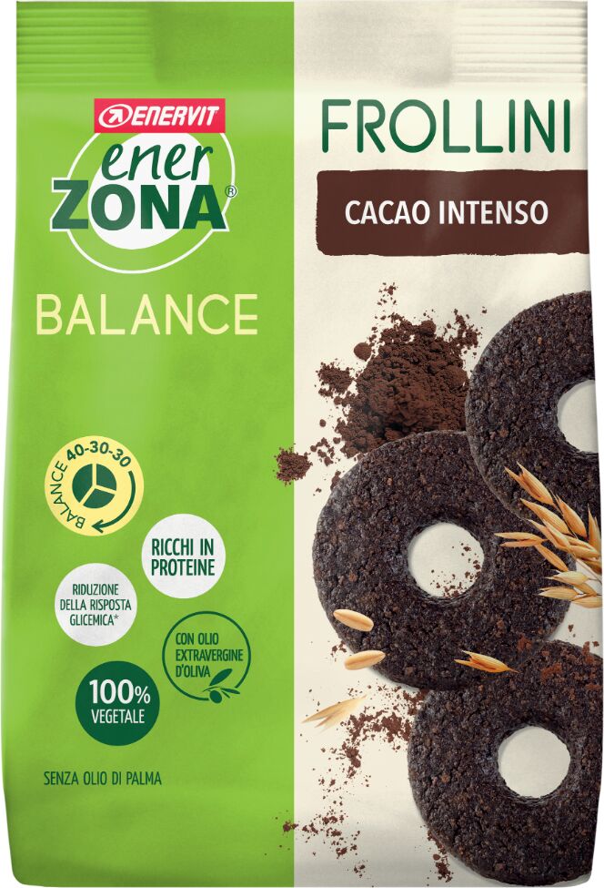 Enerzona Frollini Fondente Inteso 250 g