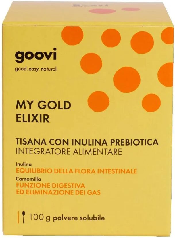 Goovi Tisana Prebiotica in Polvere Per Digestione e Gonfiore 100 g