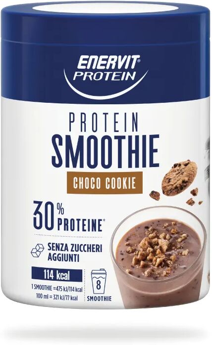 enervit protein smoothie proteico con cacao e granella di biscotto 320 gr