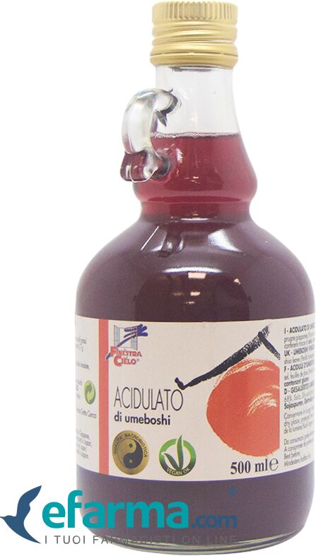 OXXIGENA La Finestra Sul Cielo 2Aciume Acidulato di Umeboshi Aceto 500 ml