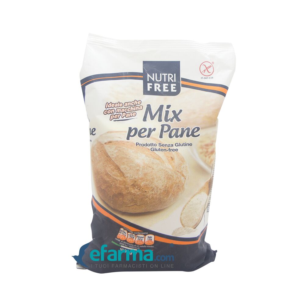 NUTRIFREE Nutri Free Mix Miscela Di Farine Per Pane Senza Glutine 1 Kg