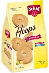 Schar Hoops Biscotti di Pasta Frolla Senza Glutine 220 g