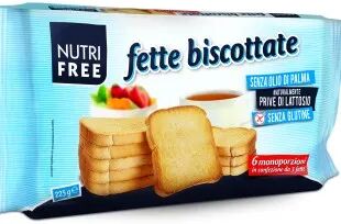 NUTRIFREE Nutri Free Fette Biscottate Friabili Senza Glutine 225 g