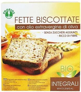 PROBIOS Fette Biscottate Integrali Senza Zucchero 270 g