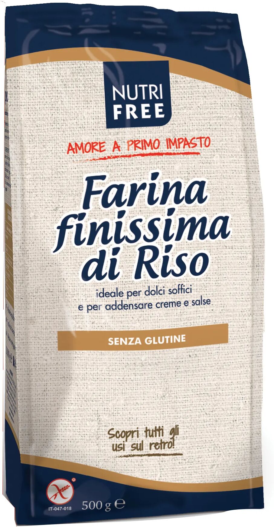 NUTRIFREE Nutri Free Farina Di Riso Finissima Senza Glutine 500 g