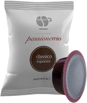 Lollo Caffè - Passionemio Classico - Box 100 Capsule Compatibili A Modo Mio Da 7.5g