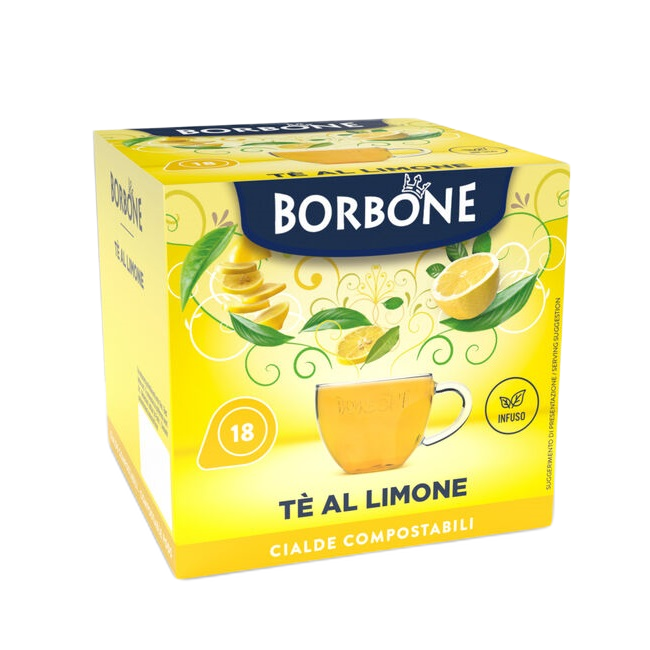 Caffè Borbone Tè Al Limone  - Box 18 Cialde Ese44 Da 2.4g